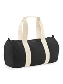 WESTFORD MILL W814 earthaware organic barrel bag - NERO - Black