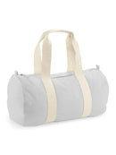WESTFORD MILL W814 earthaware organic barrel bag - GRIGIO - Light Grey