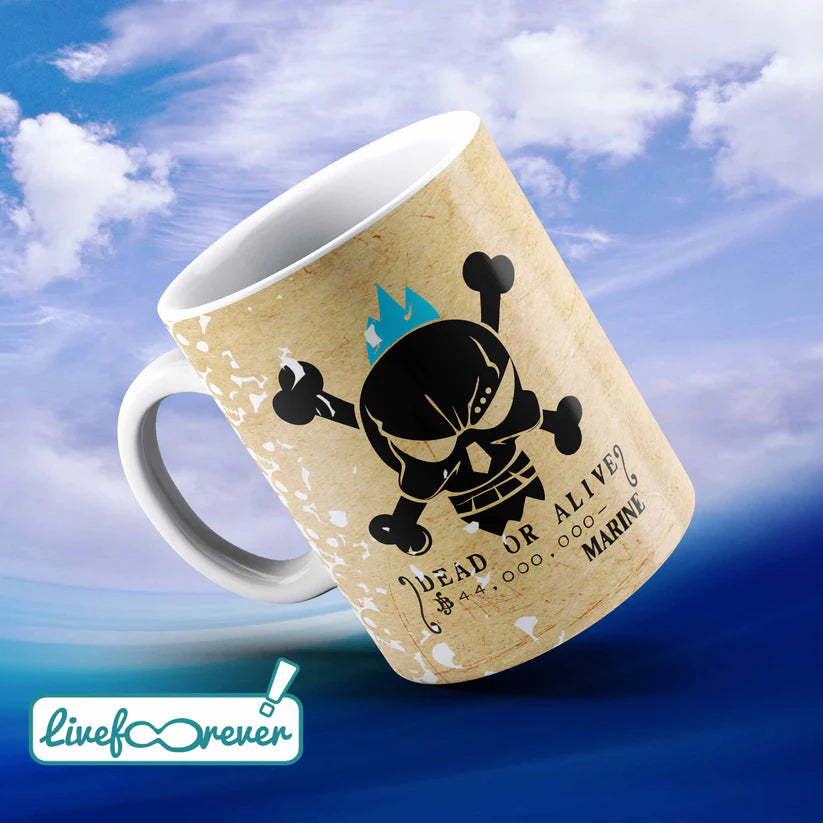 LIVE FOREVER tazza, mug - wanted, the shipwright