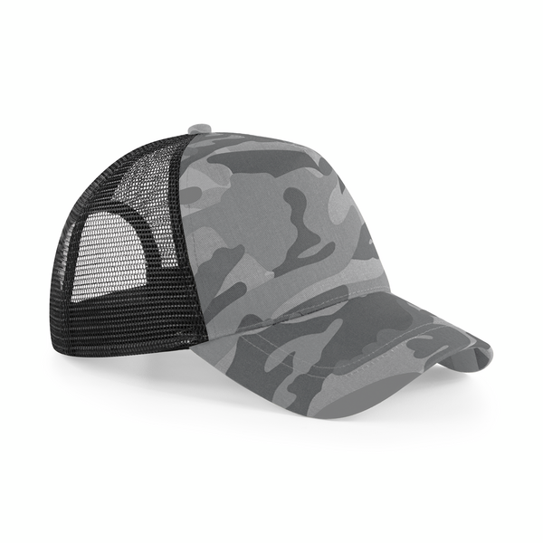 BEECHFIELD - B694 camo snapback trucker