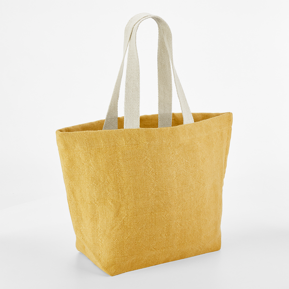 WESTFORD MILL - W466 soft washed jute beach bag