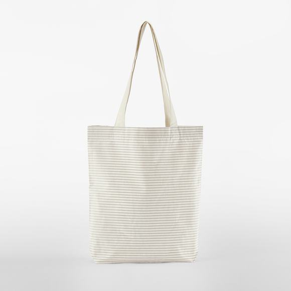 WESTFORD MILL - W251 striped organic cotton tote