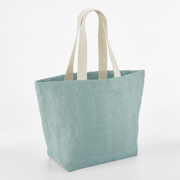 WESTFORD MILL - W466 soft washed jute beach bag