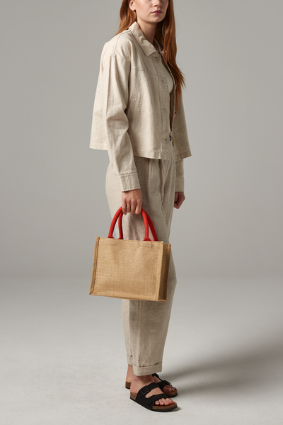 WESTFORD MILL - W412 jute mini gift bag