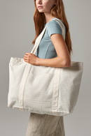 WESTFORD MILL - W255 striped organic cotton shopper-1