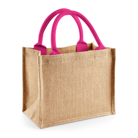 WESTFORD MILL - W412 jute mini gift bag