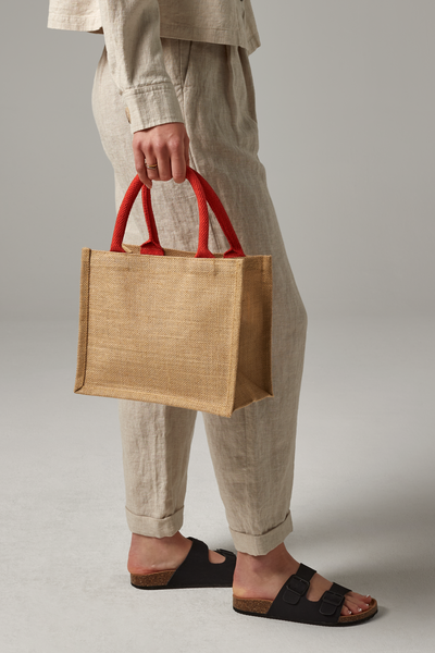 WESTFORD MILL - W412 jute mini gift bag - 0