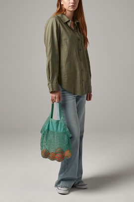 WESTFORD MILL - W151 organic cotton mini mesh grocery bag - 0