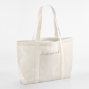 WESTFORD MILL - W255 striped organic cotton shopper-3