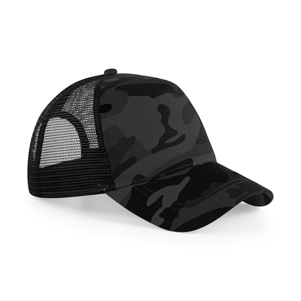 BEECHFIELD - B694 camo snapback trucker