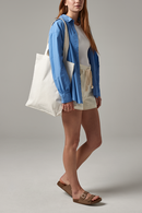 WESTFORD MILL - W251 striped organic cotton tote-2