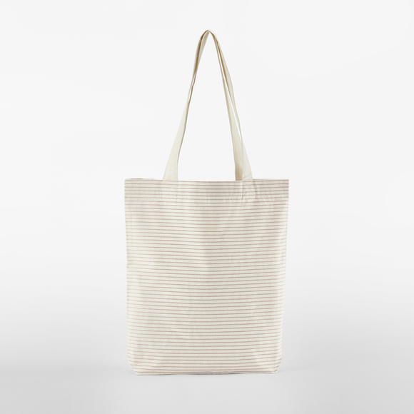 WESTFORD MILL - W251 striped organic cotton tote