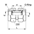 SERTO - SO 11345 OR raccordo orientabile con O-ring-2