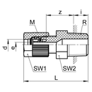 SERTO - SO 31121 raccordo diritto con filetto maschio-2