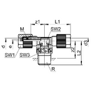 SERTO - SO 33721 Raccordo a T con filetto maschio-2